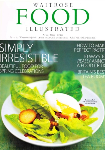 Waitrose Food Illustrated Magazine, April 2004