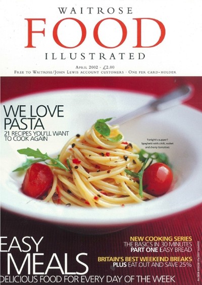 Waitrose Food Illustrated Magazine, April 2002