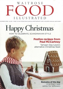 Waitrose Food Illustrated Magazine, December 2008