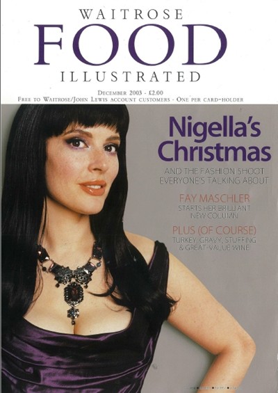 Waitrose Food Illustrated Magazine, December 2003