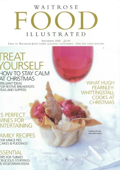 Waitrose Food Illustrated Magazine, December 2002