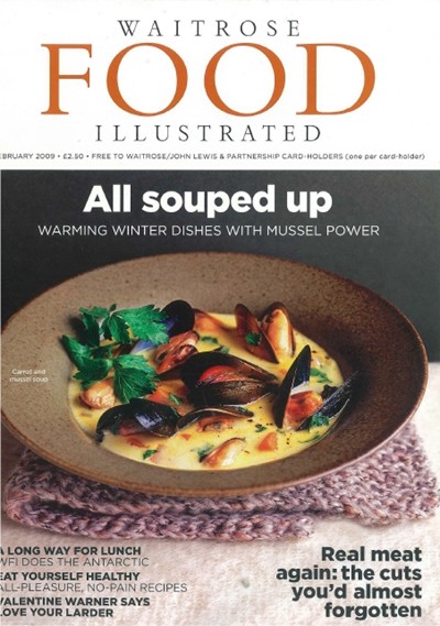 Waitrose Food Illustrated Magazine, February 2009