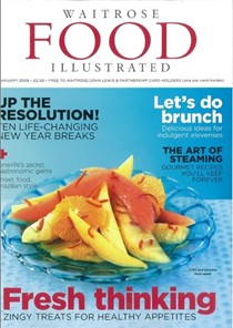 Waitrose Food Illustrated Magazine, January 2008