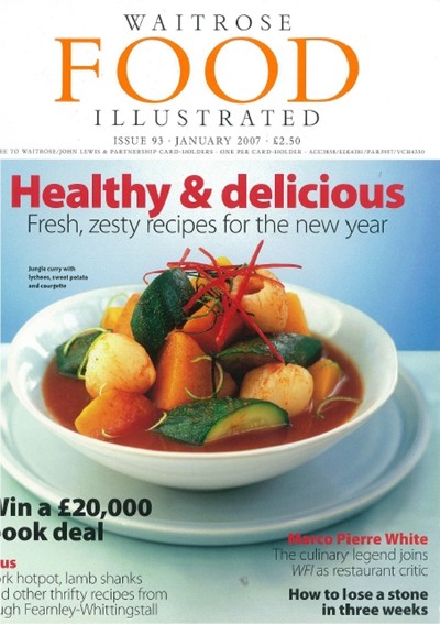 Waitrose Food Illustrated Magazine, January 2007