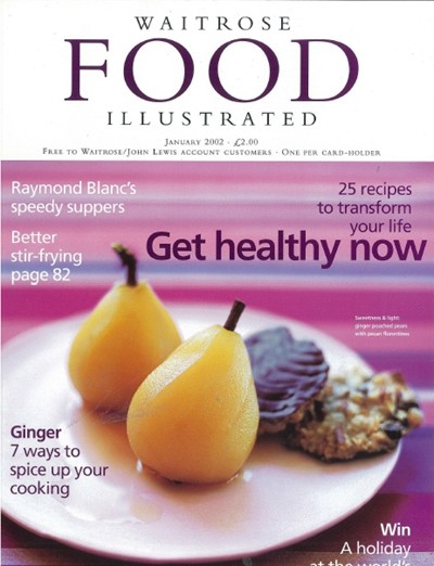Waitrose Food Illustrated Magazine, January 2002