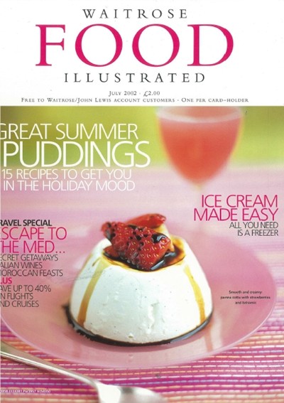 Waitrose Food Illustrated Magazine, July 2002