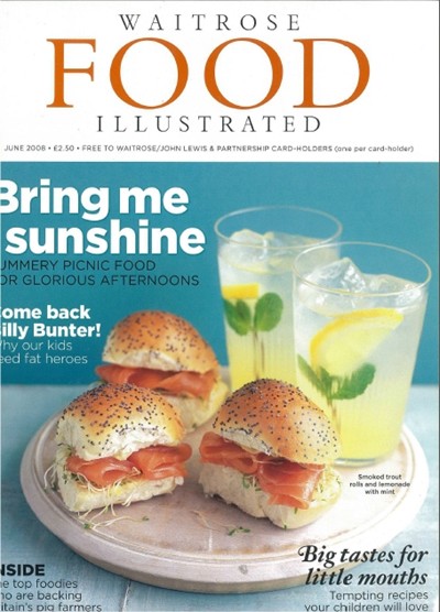 Waitrose Food Illustrated Magazine, June 2008
