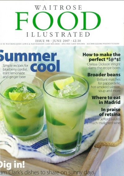 Waitrose Food Illustrated Magazine, June 2007