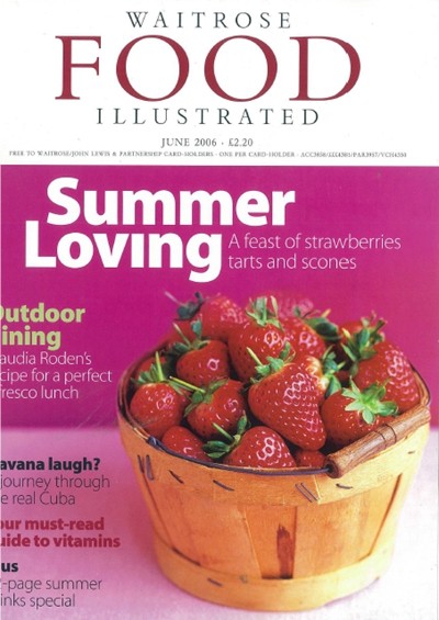 Waitrose Food Illustrated Magazine, June 2006