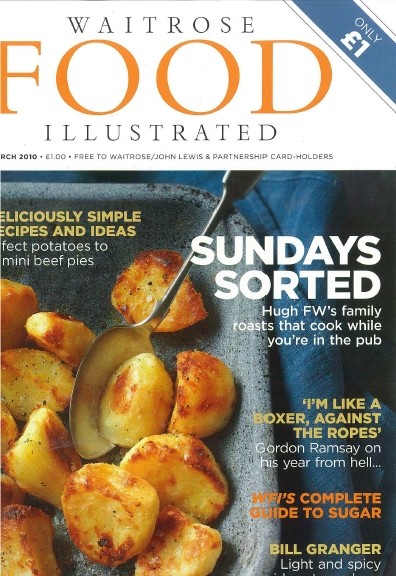 Waitrose Food Illustrated Magazine, March 2010