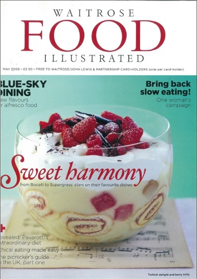 Waitrose Food Illustrated Magazine, May 2008