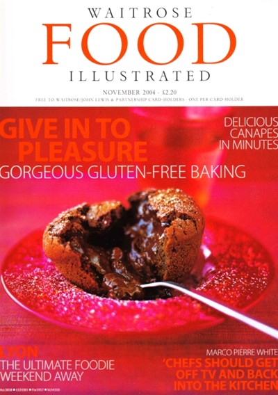 Waitrose Food Illustrated Magazine, November 2004