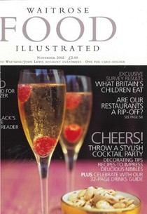 Waitrose Food Illustrated Magazine, November 2002