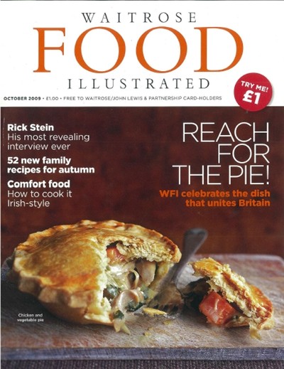 Waitrose Food Illustrated Magazine, October 2009