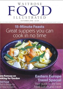 Waitrose Food Illustrated Magazine, October 2006: Eastern Europe Travel Special