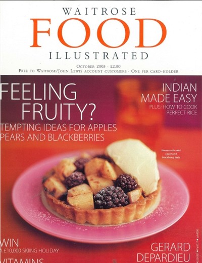 Waitrose Food Illustrated Magazine, October 2003