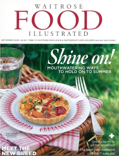 Waitrose Food Illustrated Magazine, September 2008