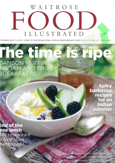 Waitrose Food Illustrated Magazine, September 2007
