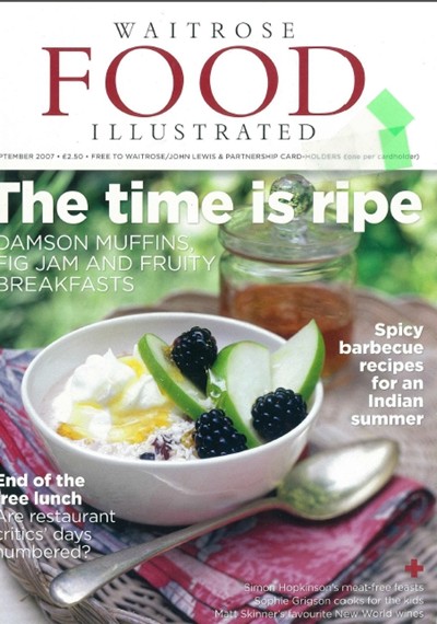 Waitrose Food Illustrated Magazine, September 2006