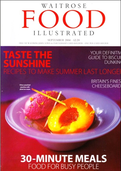 Waitrose Food Illustrated Magazine, September 2004