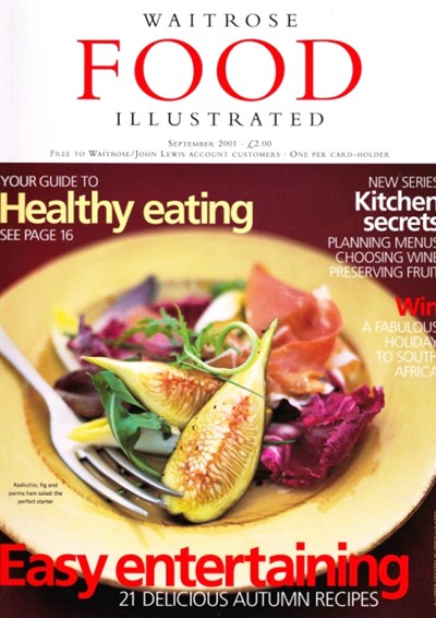 Waitrose Food Illustrated Magazine, September 2001
