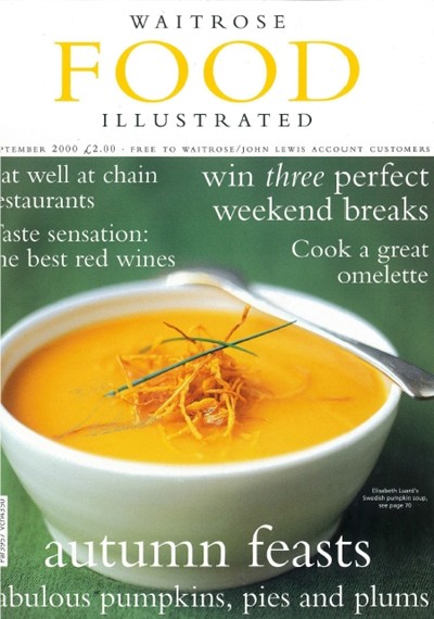 Waitrose Food Illustrated Magazine, September 2000
