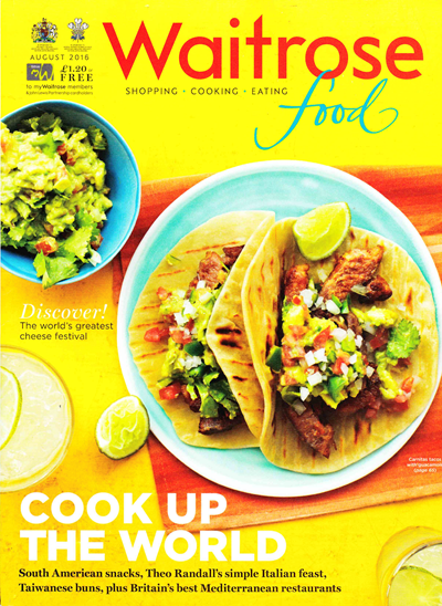 Waitrose Food Magazine, August 2016