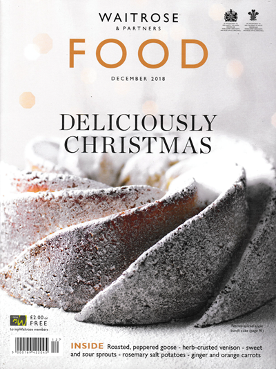 Waitrose Food Magazine, December 2018