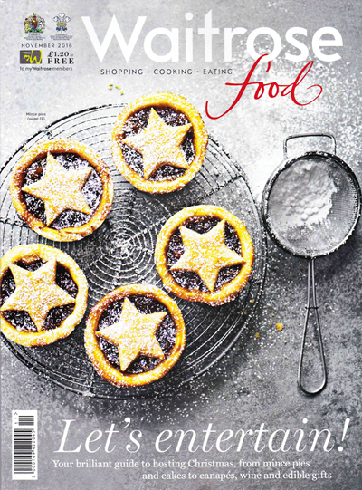 Waitrose Food Magazine, November 2016