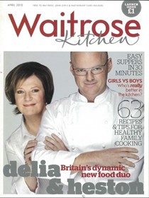 Waitrose Kitchen Magazine, April 2010