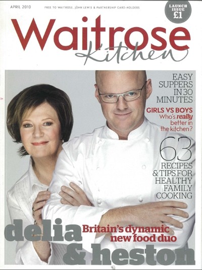 Waitrose Kitchen Magazine, April 2010