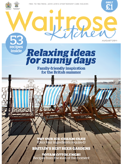 Waitrose Kitchen Magazine, August 2011