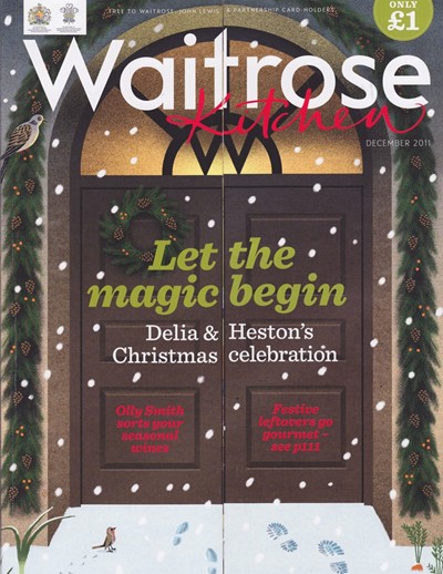 Waitrose Kitchen Magazine, December 2011