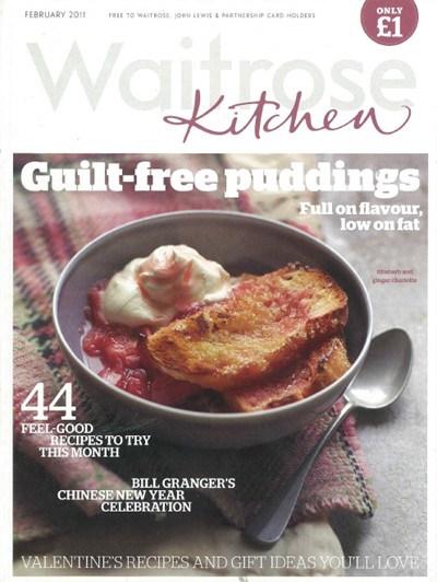 Waitrose Kitchen Magazine, February 2011