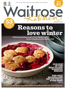 Waitrose Kitchen Magazine, January 2012