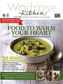 Waitrose Kitchen Magazine, January 2015: The Really Healthy Issue