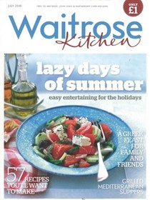 Waitrose Kitchen Magazine, July 2010