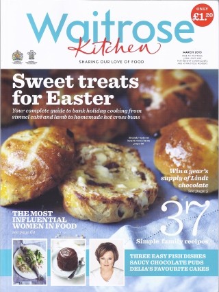 Waitrose Kitchen Magazine, March 2013