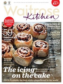 Waitrose Kitchen Magazine, October 2012