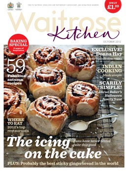 Waitrose Kitchen Magazine, October 2012
