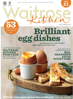 Waitrose Kitchen Magazine, September 2011
