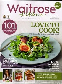 Waitrose Kitchen Magazine, September 2013