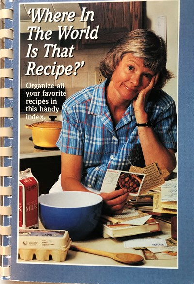 Where In The World Is That Recipe?: Organize all your favorite recipes in this handy index