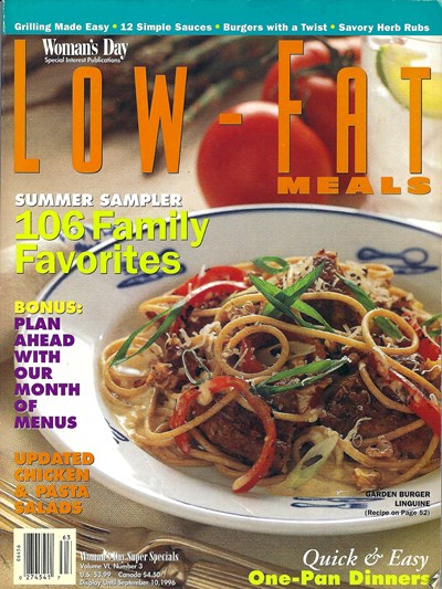 Woman's Day Super Special Magazine - Low-Fat Meals