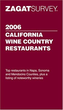 Zagat California Wine Country Restaurants